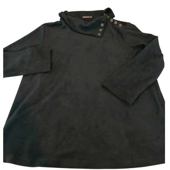 J.mclaughlin Tops - J.mclaughlin Suede like cowl neck top Medium